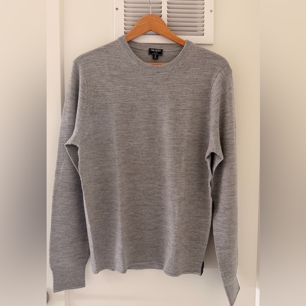 Merino Waffle Crewneck - Never worn